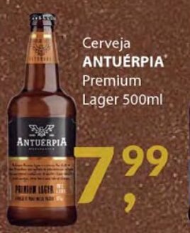 Supermercados Mundial Cerveja Antuerpia 500ml oferta
