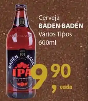 Supermercados Mundial Cerveja Baden Baden 600ml oferta