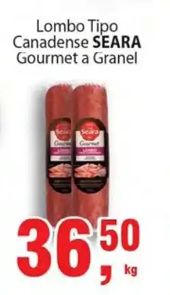 Supermercados Mundial Lombo Tipo Candense Seara Gourmet a Granel 1kg oferta