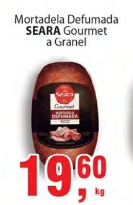 Supermercados Mundial Mortadela Defumada Seara Gourmet 1kg oferta