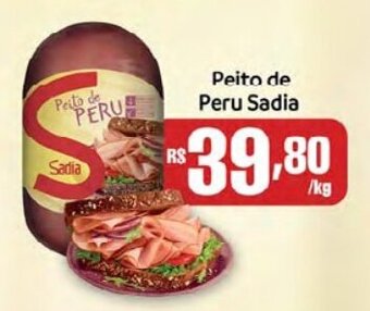 Supermercados Mundial Peito de peru Sadia 1kg oferta