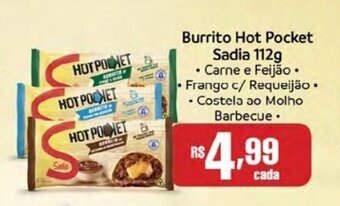 Supermercados Mundial Burrito Hot Pocket Sadia 112g oferta