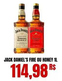 Jack daniel's fire ou honey