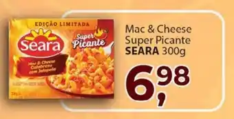 Supermercados Mundial Mac & Cheese Super Picante Seara 300g oferta