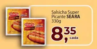 Supermercados Mundial Salsicha Super Picante Seara 330g oferta