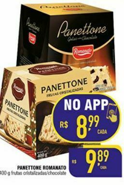 Mercantil Rodrigues Panettone romanato oferta