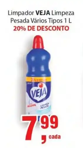 Supermercados Mundial Limpador Veja 1L 20% De Desconto oferta