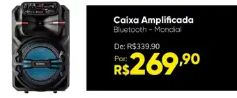 Casa e Vídeo Caixa amplificada Bluetooth - Mondial oferta