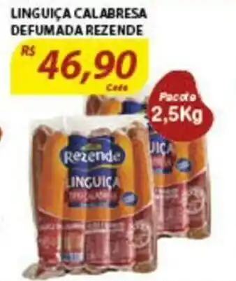 Assaí Atacadista Linguica Calabresa Defumada Rosfrios 2.5kg oferta