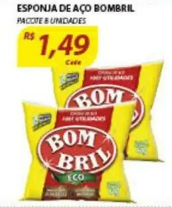 Assaí Atacadista Esponja De Aco Bombril oferta
