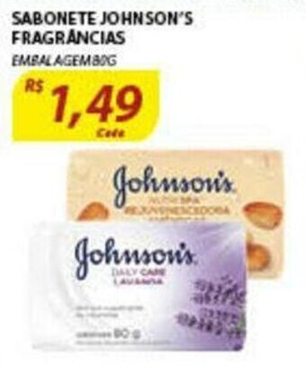Assaí Atacadista Sabonete Johnson's Fragrancias 80g oferta