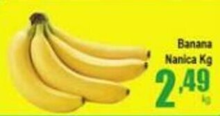 Higa's Supermercado Banana Nanica 1kg oferta