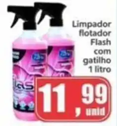 Limpador flotador Flash com gatilho