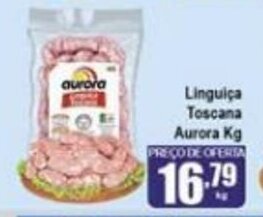 Higa's Supermercado Linguica Toscana Aurora 1kg oferta