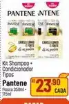 Muffato Pantene - kit shampoo + condicionador tipos oferta