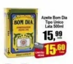 Higa's Supermercado Azeite Bom Dia tipo Unico lata 500ml oferta