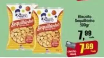 Higa's Supermercado Biscoito Salgadinho 500g oferta