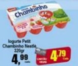 Higa's Supermercado Iogurte Petit Chambinho Nestle 320g oferta