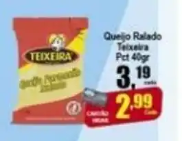 Higa's Supermercado Queijo Ralado Teixeira pct 40g oferta