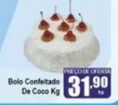 Higa's Supermercado Bolo Confeitado De Coco 1kg oferta