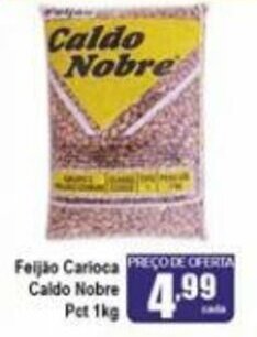 Higa's Supermercado Feijao Carioca Caldo Nobre 1kg oferta