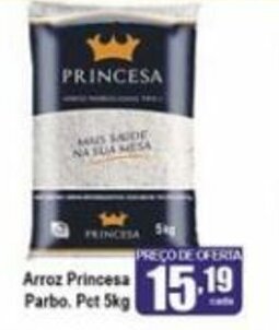 Higa's Supermercado Arroz Princesa Parbo. pct 5kg oferta