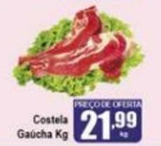 Higa's Supermercado Costela Gaucha 1kg oferta