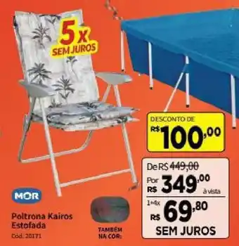 Poltrona Kairos Estofada