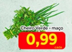 Shibata Supermercados Cheiro Verde - maco oferta