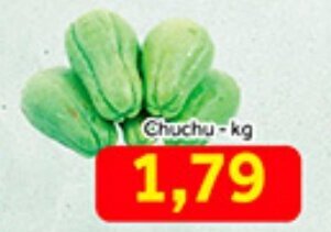 Shibata Supermercados Chuchu 1kg oferta