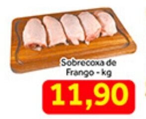 Shibata Supermercados Sobrecoxa de Frango 1kg oferta