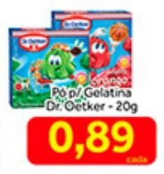 Shibata Supermercados Po p/ Gelatina Dr.Oetker 20g oferta