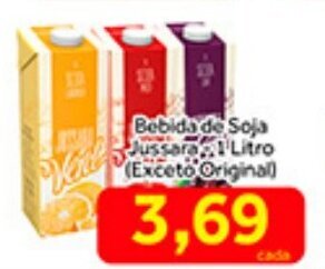 Bebida de Soja Jussara 1L