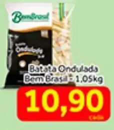 Batata Ondulada Bem Brasil 1.05kg