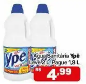 Compre Bem Agua Sanitaria Ype Lv 2L Pg 1.8L oferta