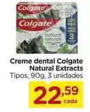 Carrefour Colgate - creme dental natural extracts oferta