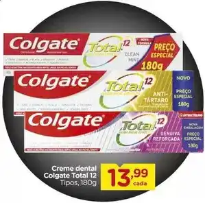 Carrefour Colgate - creme dental total 12 oferta