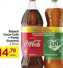 Carrefour Guaraná - bipack coca-cola + fanta guarana oferta