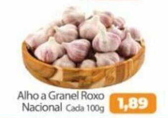Alho a Granel Roxo Nacionak cada 100g