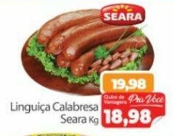 São Judas Tadeu Linguica Calabresa Seara 1kg oferta