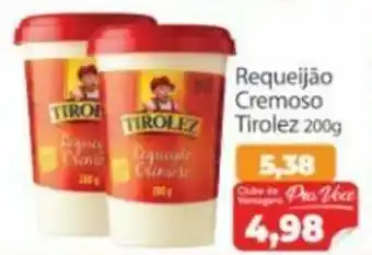 São Judas Tadeu Requeijao Cremoso Tirolez 200g oferta