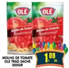 Higa's Supermercado Molho de tomate ole trad sache oferta