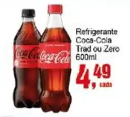 Negreiros Refrigerante Coca-Cola Trad ou Zero oferta