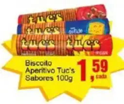 Biscoito Aperitivo Tuc's Sabores