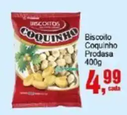 Biscoitos coquinho prodasa