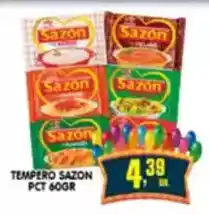 Higa's Supermercado Tempero sazon pct oferta
