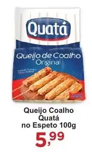 Rossi Supermercado Queijo Coalho Quatá no Espeto oferta