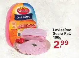 Rossi Supermercado Levissímo Seara Fat. oferta