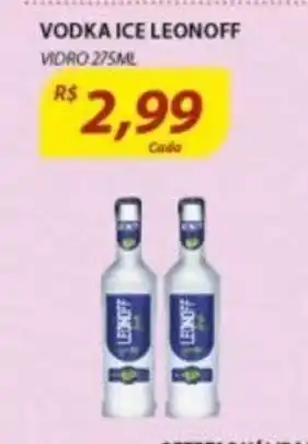 Assaí Atacadista Vodka Ice Leonoff oferta