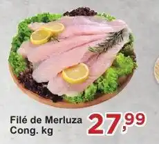 Rossi Supermercado Filé de Merluza Cong. oferta